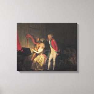 Impressão Em Tela O concerto improvisado, ou o preço de