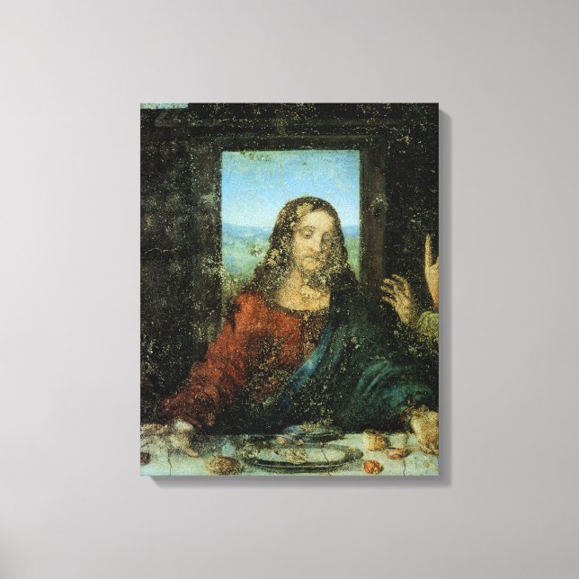 Impressão Em Tela O Cristo de Leonardo Da Vinci (Frente)