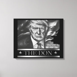 Impressão Em Tela O Desenho Do Lápis Do Don
