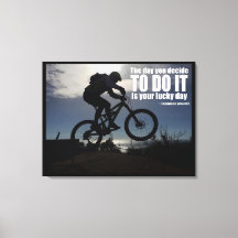 O dia em que você decide fazer isso é sua biciclet