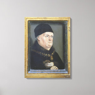 Impressão Em Tela O Diptych de Matheron: Retrato de Rene mim