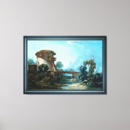 Impressão Em Tela O Dovecote de François Boucher