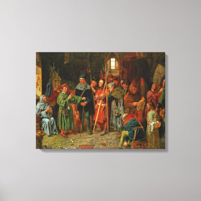 Impressão Em Tela O Encargo de Dogberry para a Vigia (Frente)