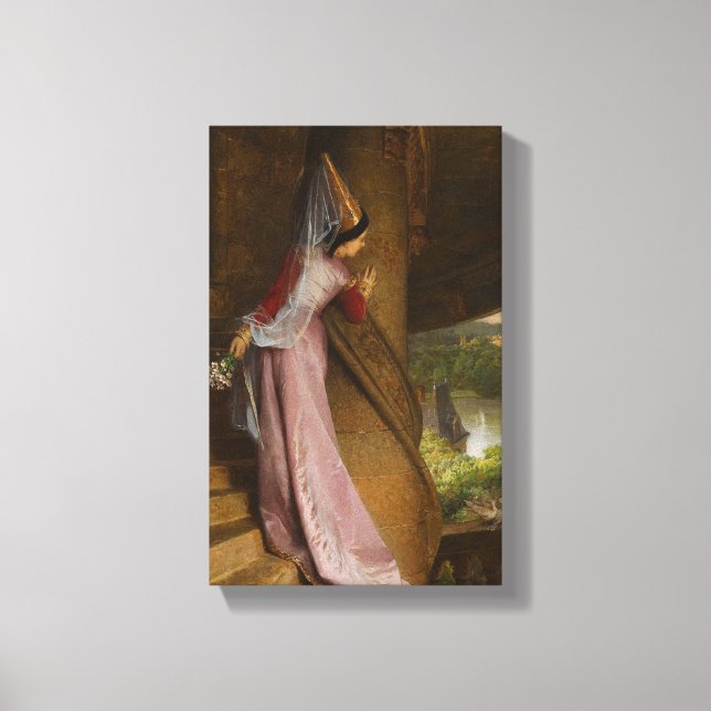 Impressão Em Tela O Encontro Secreto, de Pierre-Charles Comte (Frente)