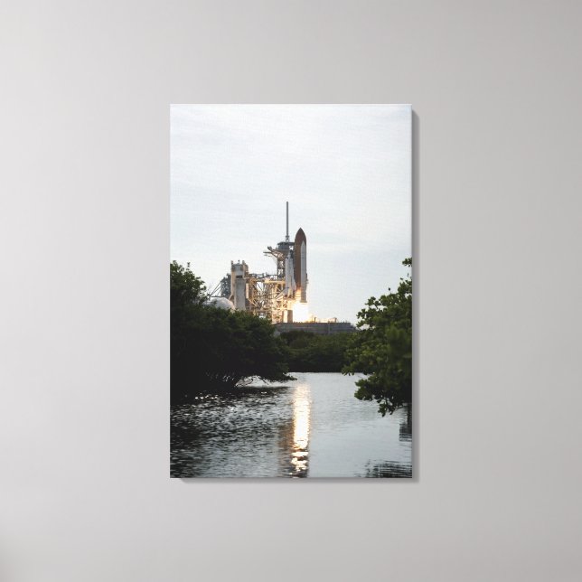 Impressão Em Tela O Endeavor do Ônibus espacial se levanta (Frente)