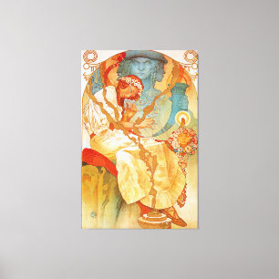 Impressão Em Tela O Epic Eslavo De Alphonse Mucha