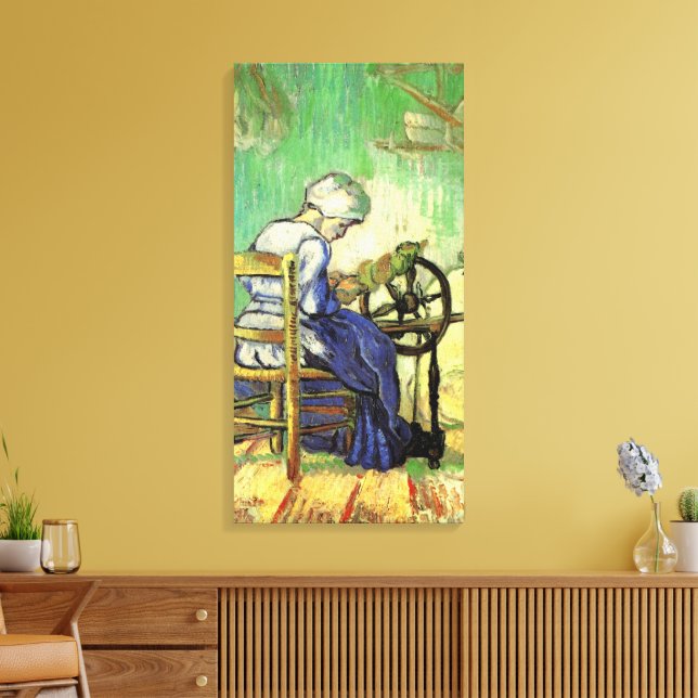 Impressão Em Tela O espinheiro de Vincent van Gogh (Insitu(Sala de estar))