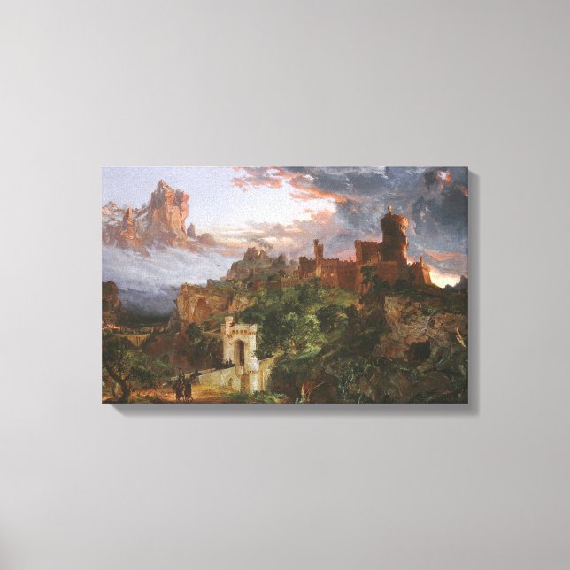 Impressão Em Tela O Espírito da Guerra (Batalha num Castelo Medieval (Frente)