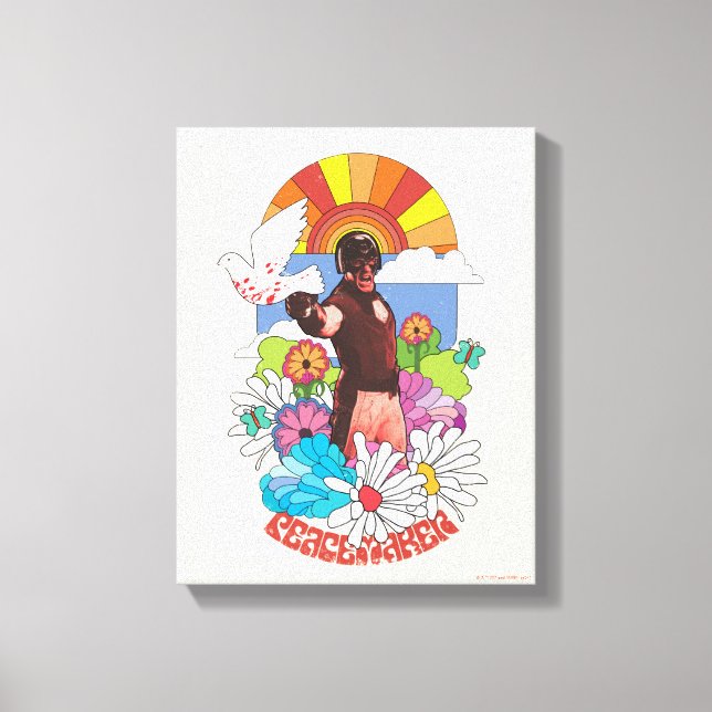 Impressão Em Tela O Esquadrão Suicida | Flores de Pacificador e Sol (Frente)