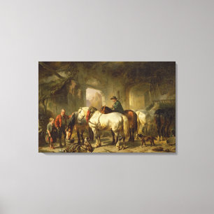 Impressão Em Tela O estábulo