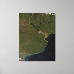 Impressão Em Tela O estuário de Rio de la Plata
