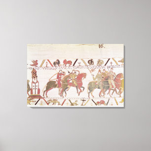Impressão Em Tela O exército de William que vai ao Saint-Michel de
