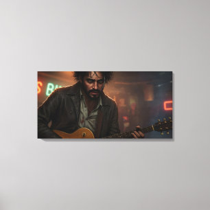 Impressão Em Tela O Fantasma Elétrico Esticou A Tela