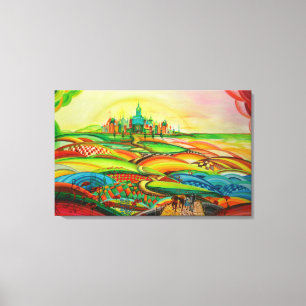 Impressão Em Tela O Feiticeiro de Oz