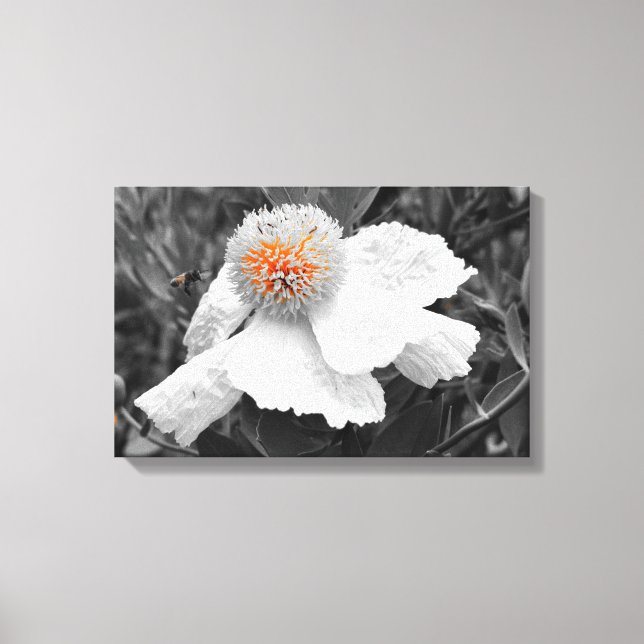 Impressão Em Tela O Fogo Dentro (Frente)