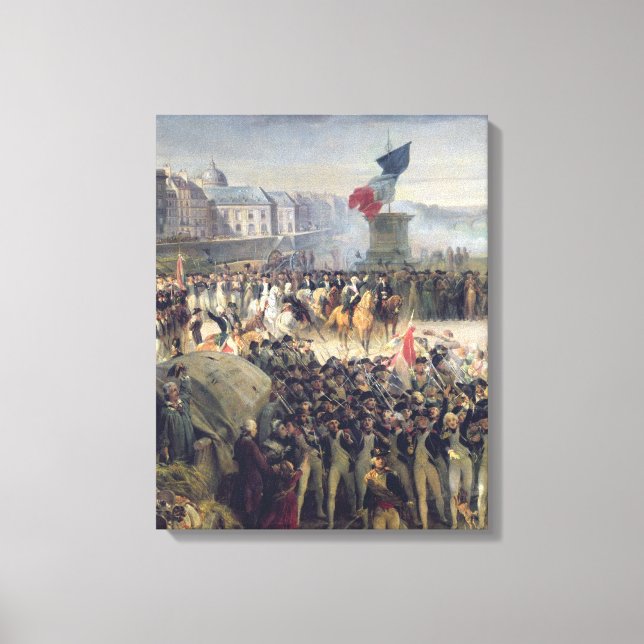 Impressão Em Tela O Garde Nationale de Paris (Frente)