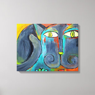 Impressão Em Tela O gato de Ali