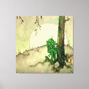 Impressão Em Tela "O Gnome" por Marjorie Miller