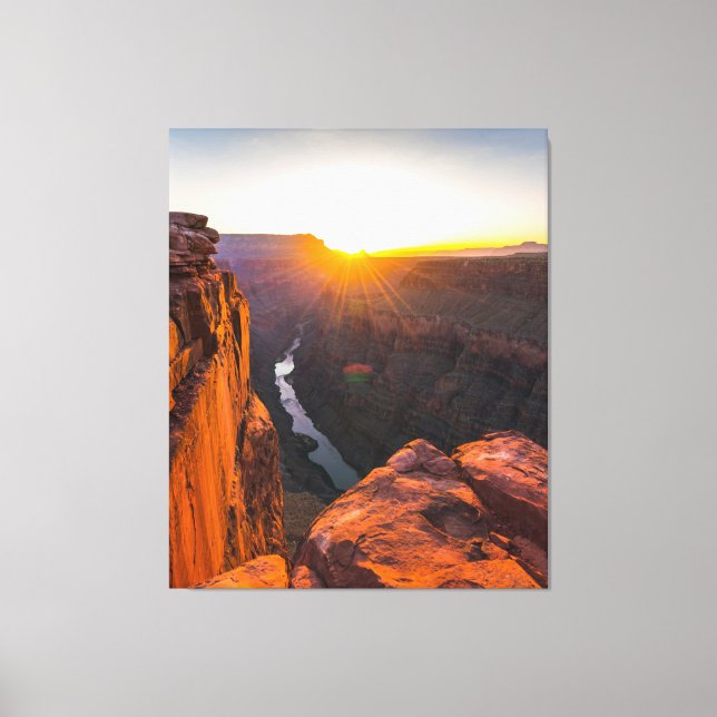 Impressão Em Tela O Grande Canyon Sunrise Wall Art (Frente)