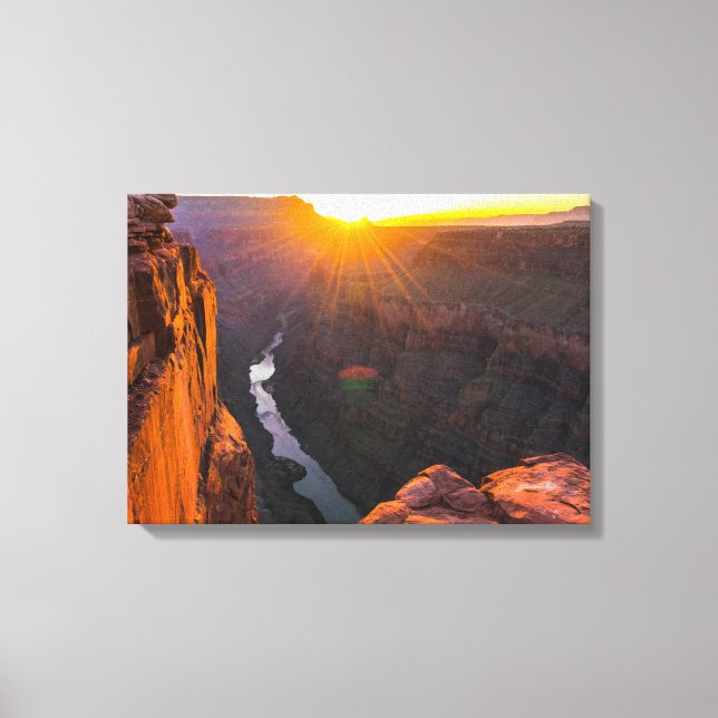 Impressão Em Tela O Grande Canyon Sunrise Wall Art (Frente)