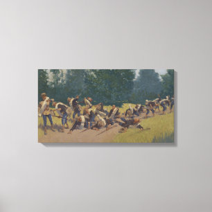 Impressão Em Tela O gritar da metralha no monte de San Juan