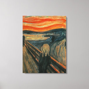 Impressão Em Tela O Gritar de Edvard Munch