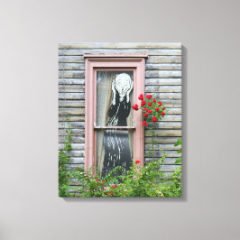 Impressão Em Tela O Gritar em uma janela