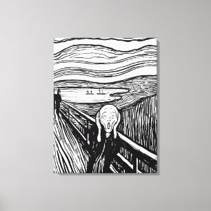 Impressão Em Tela O gritar por Edvard Munch