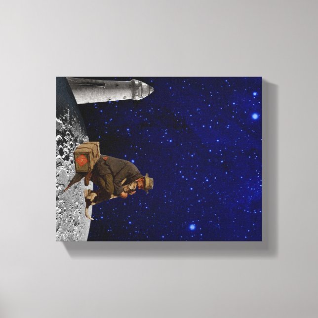 Impressão Em Tela O guarda do farol voltou para casa (Frente)