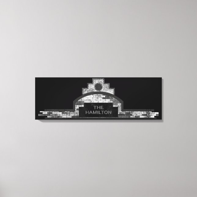 Impressão Em Tela o hamilton (Frente)