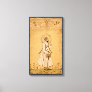 Impressão Em Tela O Imperador Farrukhsiyar (1683-1719) do Larg