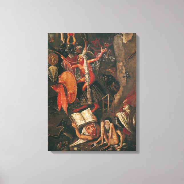 Impressão Em Tela O Inferno (Frente)