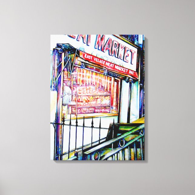 Impressão Em Tela O Jardim da Sabedoria da Aldeia Oriental (Frente)