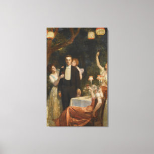 Impressão Em Tela O Jardim de Armida (por John Collier)