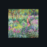 Impressão Em Tela O Jardim do Artista em Giverny por Claude Monet<br><div class="desc">O Jardim do Artista em Giverny por Claude Monet (1900)</div>