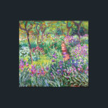 Impressão Em Tela O Jardim do Artista em Giverny por Claude Monet<br><div class="desc">O Jardim do Artista em Giverny por Claude Monet (1900)</div>