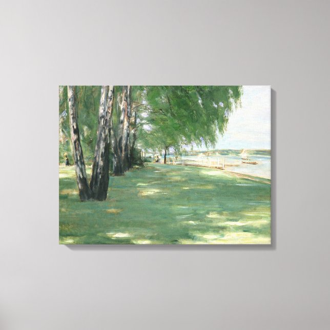 Impressão Em Tela O Jardim do Artista em Wannsee, 1918 (Frente)