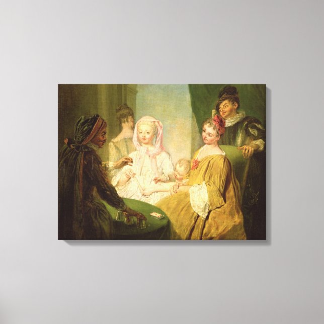 Impressão Em Tela O jurado, 1720-25 (Frente)