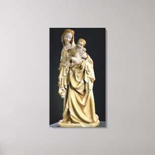 Impressão Em Tela O Krumauer Madonna, c.1400