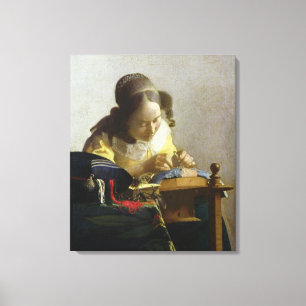 Impressão Em Tela O Lacemaker, 1669-70