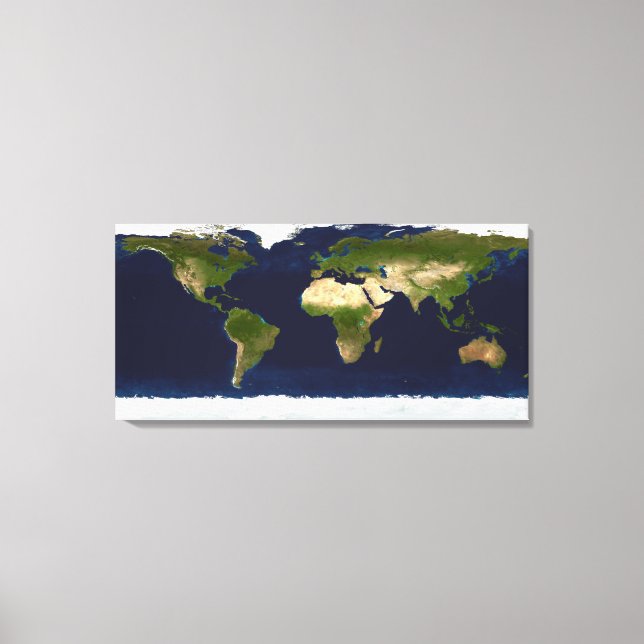 Impressão Em Tela O mármore azul (Frente)