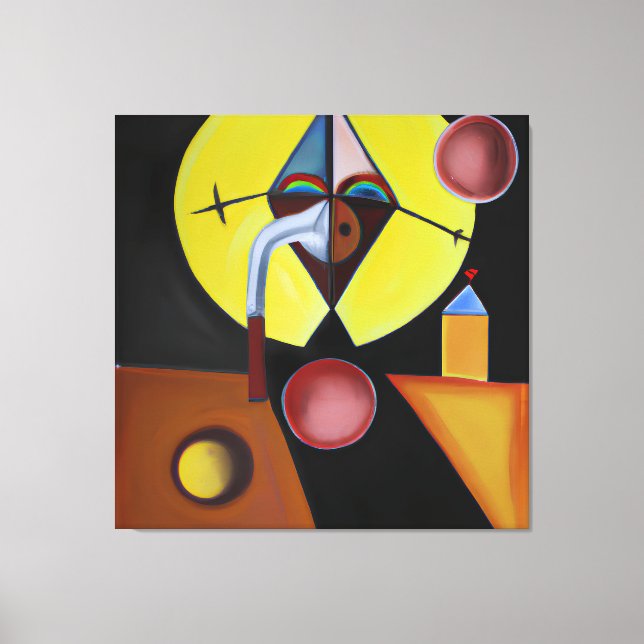 Impressão Em Tela O Médico da Peste - Pintura a Óleo (Frente)