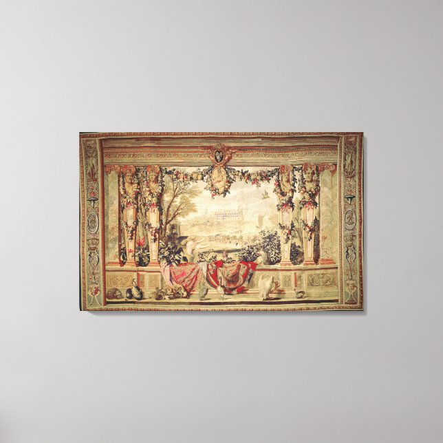 Impressão Em Tela O Mês de novembro/ Chateau de Blois (Frente)