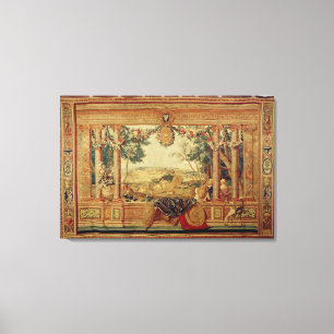 Impressão Em Tela O mês do castelo de junho de Fontainebleau