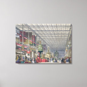 Impressão Em Tela O Nave britânico da grande exposição, 1851 (co