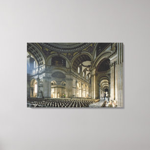 Impressão Em Tela O Nave da catedral de St Paul (foto)