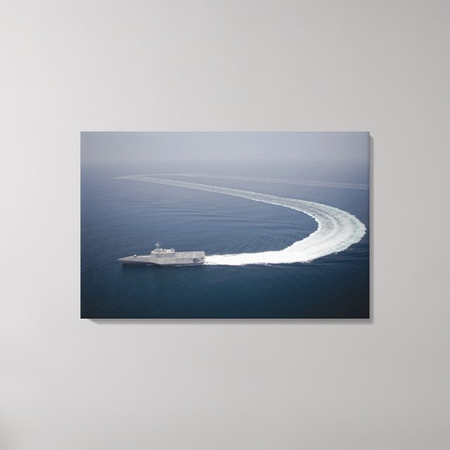 Impressão Em Tela O navio de combate litoral Independência 4 (Frente)