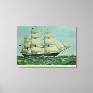 Impressão Em Tela O navio de tosquiadeira "Highflyer", 1111