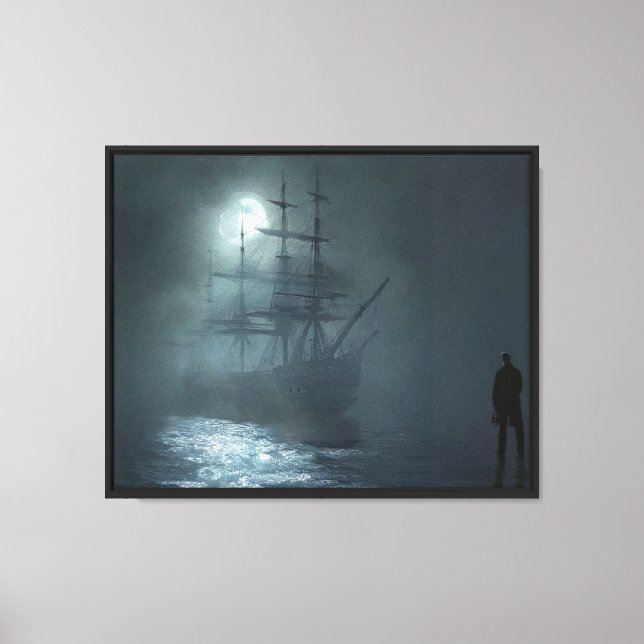 Impressão Em Tela O navio fantasma (Frente)
