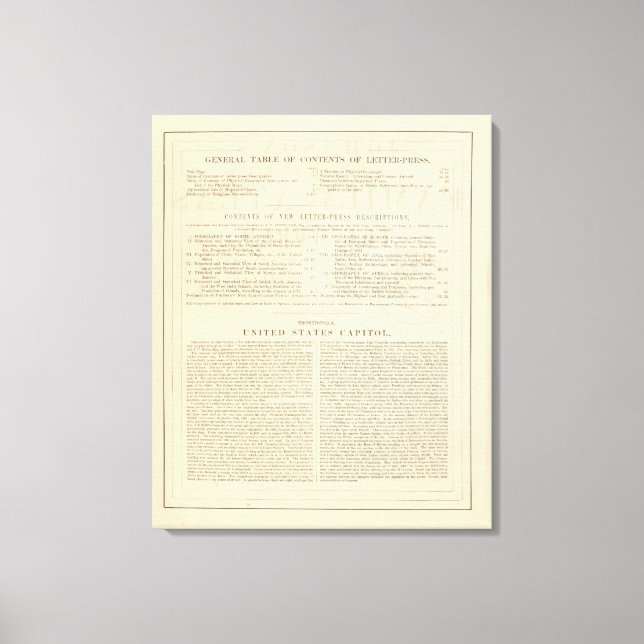 Impressão Em Tela O novo Atlas da Família Ilustrada de Verso Johnson (Frente)